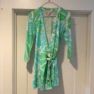 Lilly Pulitzer wrap dress